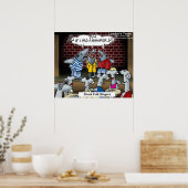 Haifolk Zangers Grappige Posters (Keuken)