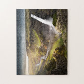 Haifoss Waterfall | Summer in Iceland Legpuzzel (Verticaal)