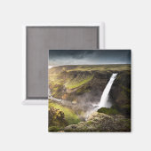 Haifoss Waterfall | Summer in Iceland Magneet (Voorkant / Achterkant)
