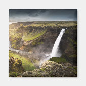 Haifoss Waterfall | Summer in Iceland Magneet (Voorkant)