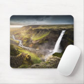 Haifoss Waterfall | Summer in Iceland Muismat (Met muis)