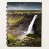Haifoss Waterfall | Summer in Iceland Planner (Voorkant)