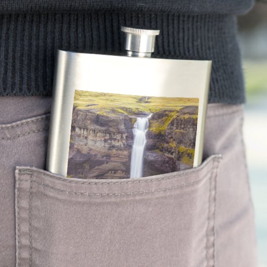 Haifoss waterval, IJsland Flacon (Voorbeeld)