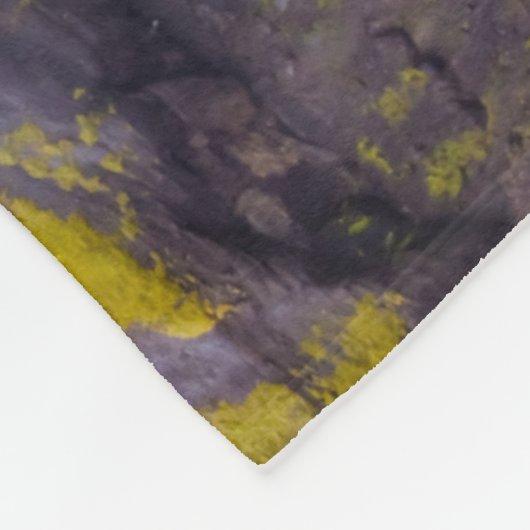 Haifoss waterval, IJsland Fleece Deken (Hoek)