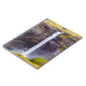 Haifoss waterval, IJsland Notitieboek (Linkerzijde)