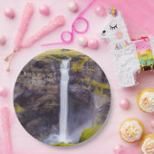 Haifoss waterval, IJsland Papieren Bordje (Feest)