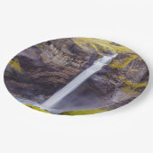 Haifoss waterval, IJsland Papieren Bordje (Gekanteld)