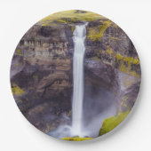 Haifoss waterval, IJsland Papieren Bordje (Voorkant)