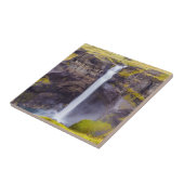 Haifoss waterval, IJsland Tegeltje (Zijkant)
