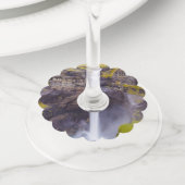 Haifoss waterval, IJsland Wijnglaslabel (Dichtbij)