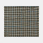 Haig Gray Schotlandse ruit Fleece Deken (Voorkant (Horizontaal))
