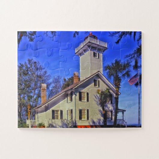 Haig Point South Carolina Jigzaag Puzzle Legpuzzel (Horizontaal)