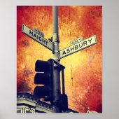 Haight and Ashbury Poster (Voorkant)