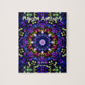 Haight Ashbury Psychedelic Hippie Mode Art Legpuzzel (Verticaal)
