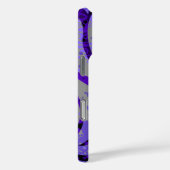 Haight Ashbury  Psychedelic Paisley Paars Case-Mate iPhone Case (Achterkant / Rechts)