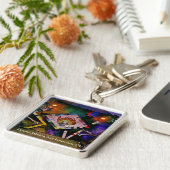 Haight-Ashbury Sleutelhanger (Zijkant)