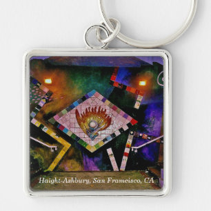 Haight-Ashbury Sleutelhanger