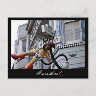 Haight Ashbury Street Sign, Californië Briefkaart