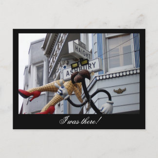 Haight Ashbury Street Sign, Californië Briefkaart