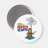 Haight Ashbury Summer of Love Magneet (Voorkant / Achterkant)
