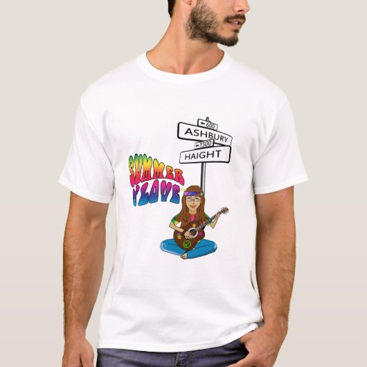 Haight Ashbury Summer of Love T-shirt (Voorkant)