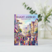 Haight-Ashbury VS Briefkaart (Staand voorkant)