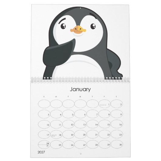 Haikoo Zoo Calendar Kalender (Jan 2027)