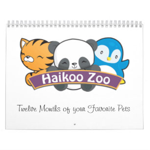 Haikoo Zoo Calendar Kalender