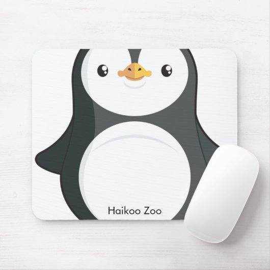 Haikoo Zoo Penguin Mousepad Muismat (Met muis)