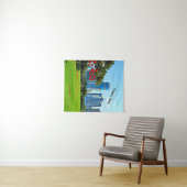 Haikou, China schilderachtig foto Wandkleed (In Situ (horizontaal))