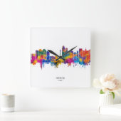 Haikou China Skyline Vierkante Klok (Huis)