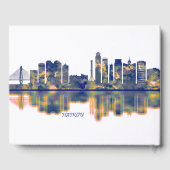 Haikou Skyline Gastenboek (Achterkant)