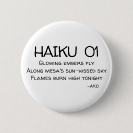 HAIKU 01 RONDE BUTTON 5,7 CM