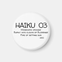 HAIKU 03 MAGNEET
