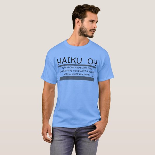 HAIKU 04 T-SHIRT (Voorkant volledig)