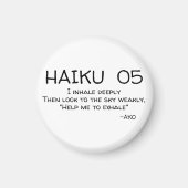 HAIKU 05 MAGNEET (Voorkant)