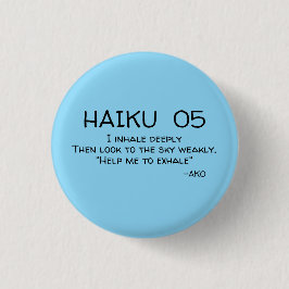 HAIKU 05 RONDE BUTTON 3,2 CM