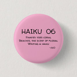 HAIKU 06 RONDE BUTTON 3,2 CM