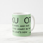 HAIKU 07 KOFFIEMOK (Voorkant rechts)