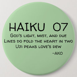 HAIKU 07 RONDE BUTTON 6,0 CM