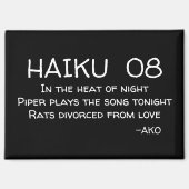 HAIKU 08 MAGNEET (Voorkant)