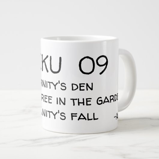 HAIKU 09 GROTE KOFFIEKOP (Voorkant rechts)