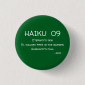 HAIKU 09 RONDE BUTTON 3,2 CM (Voorkant)
