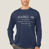 HAIKU 09 Tri-Blend SHIRT (Voorkant volledig)