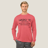HAIKU 10 Tri-Blend SHIRT (Voorkant)