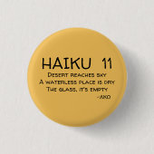 HAIKU 11 Button (Voorkant)
