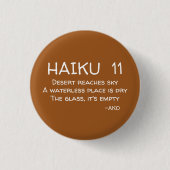HAIKU 11 Button (Voorkant)