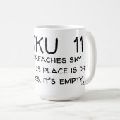 HAIKU 11 KOFFIEMOK (Voorkant rechts)