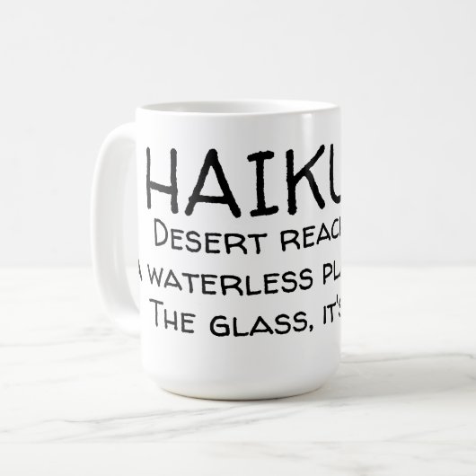 HAIKU 11 KOFFIEMOK (Voorkant links)