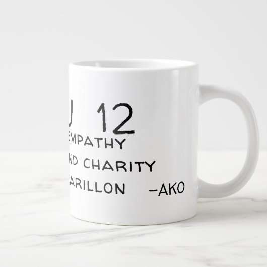 HAIKU 12 GROTE KOFFIEKOP (Rechts)